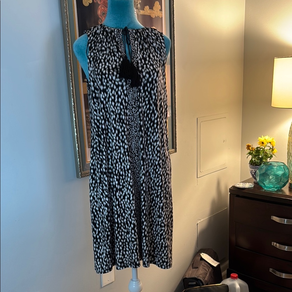 MICHAEL Michael Kors Black and White Dress